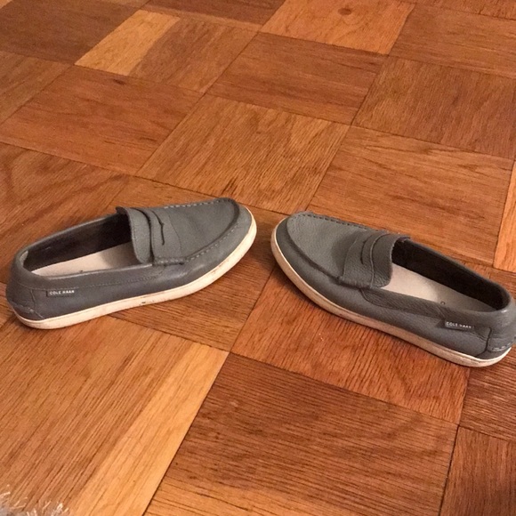 Cole Haan Grand.OS Grey Leather Loafer Size 8.5M - Picture 4 of 8